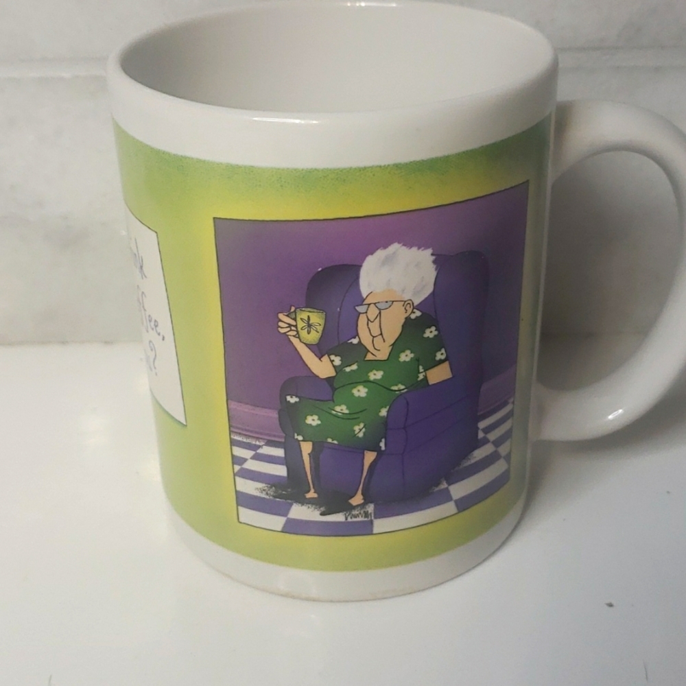 Leanin' Tree You Think This is Coffee Don't You? Mug Leslie Moak Murray Vintage